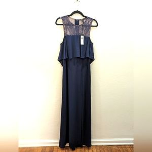 BCBGMAXAZRIA Maxi Dress Navy Size 8